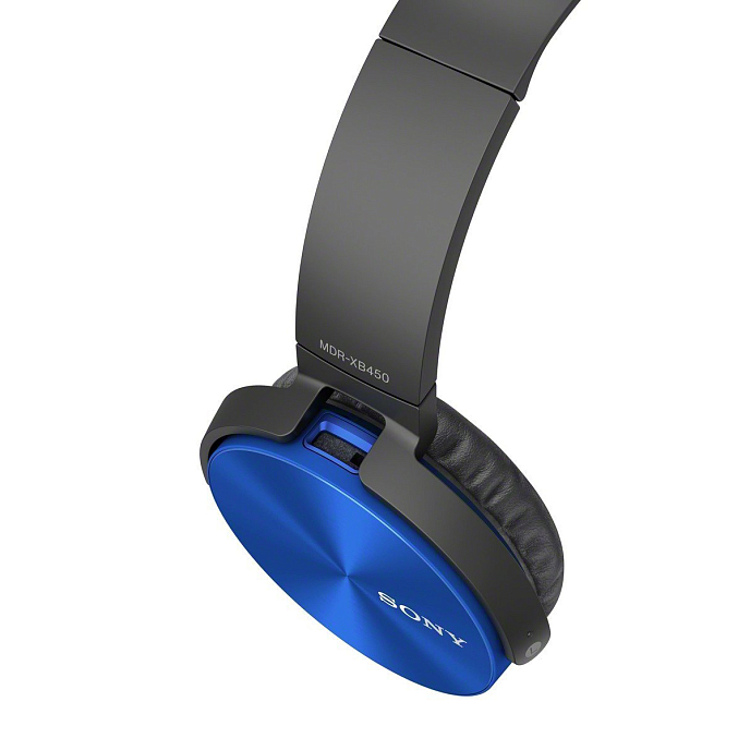 Наушники Sony MDR-XB450AP Blue - рис.1