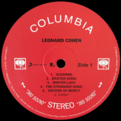 Виниловая пластинка Leonard Cohen - Songs Of Leonard Cohen