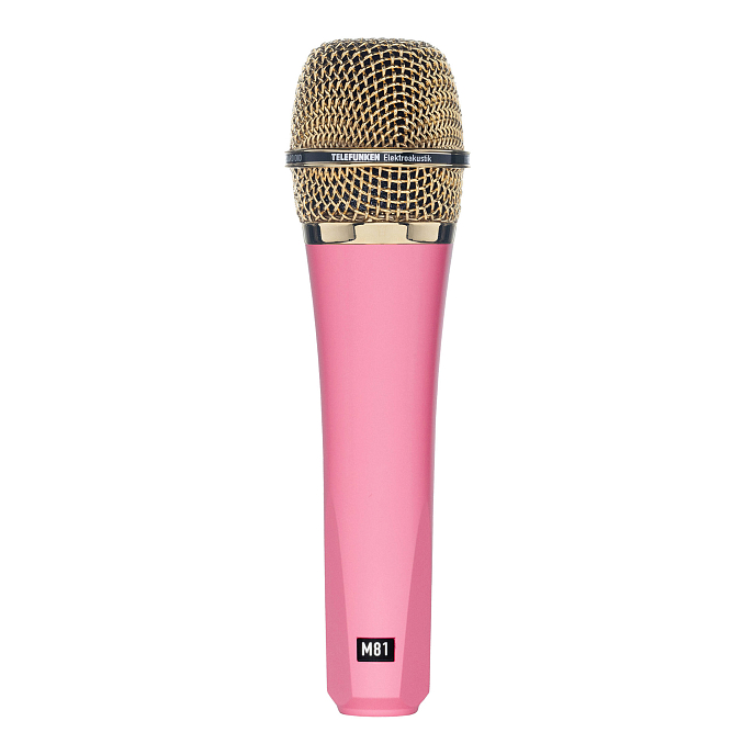 Микрофон инструментальный Telefunken M81 Full Pink Gold - рис.1