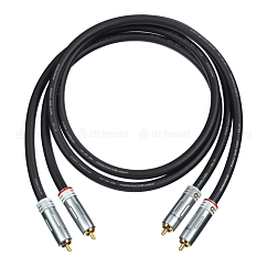 Кабель HeadMade Bennett - Furutech 2xRCA - 2xRCA, 1m