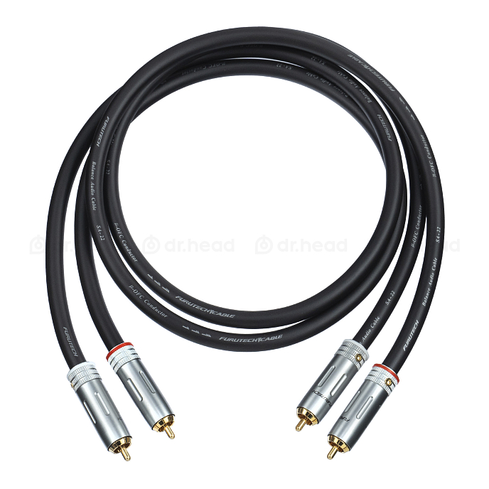 Кабель HeadMade EX-3 Furutech 2RCA - 2RCA 1m - рис.0