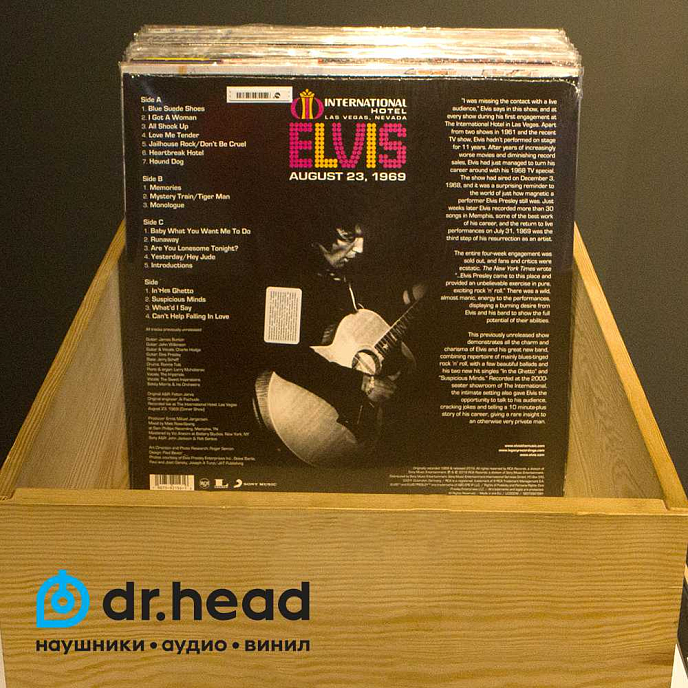 Виниловая пластинка Elvis Presley - Elvis In Person At The International Hotel - рис.2