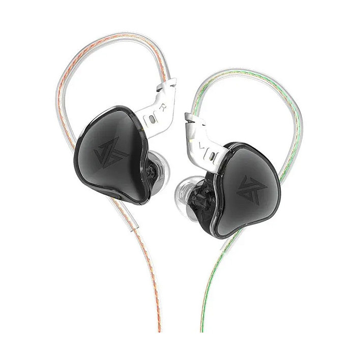 Наушники внутриканальные KZ EDC without mic Black - рис.0