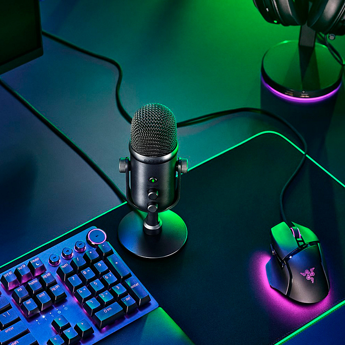 USB-микрофон Razer Seiren V2 Pro Black - рис.8