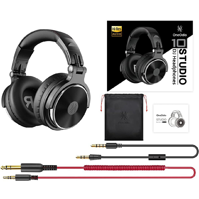 Наушники полноразмерные OneOdio Studio Pro 10 matte black проводные полноразмерные наушники (SN YJ2507251J000587)_Уценка - рис.7