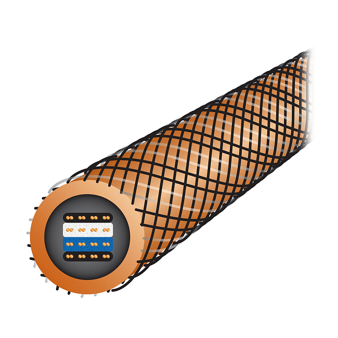 Кабель Wireworld Eclipse 8 Speaker Spade - Spade 3m - рис.1