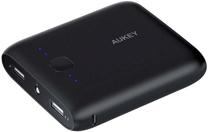 Внешний аккумулятор Aukey PowerBank 10000mAh - рис.0