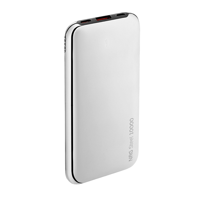 Внешний аккумулятор Deppa NRG Steel 10000 mAh - рис.0