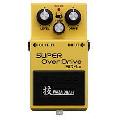 Процессор эффектов Boss SD-1W Waza Craft Yellow