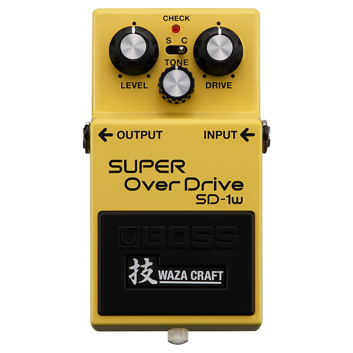 Процессор эффектов Boss SD-1W Waza Craft Yellow - рис.0
