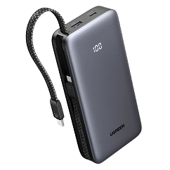 Внешний аккумулятор Ugreen PB528 30W 20000mAh Grey Cosmos
