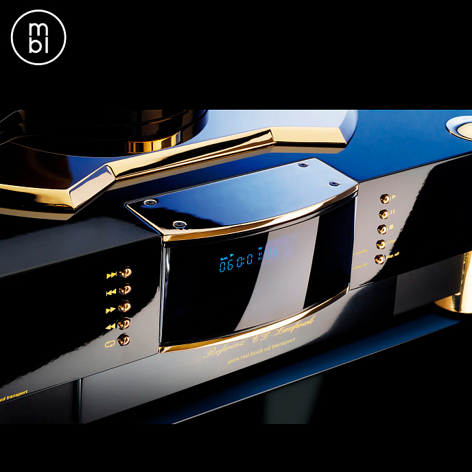 CD проигрыватель MBL 1621 A CD Drive Piano White Chrome - рис.2