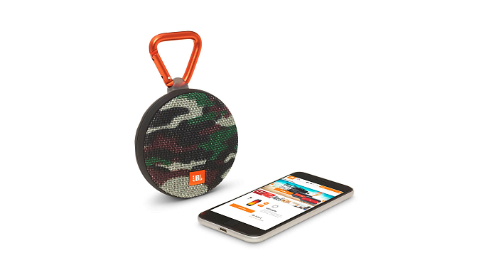 Портативная колонка JBL Clip 2 Special Edition Squad - рис.1