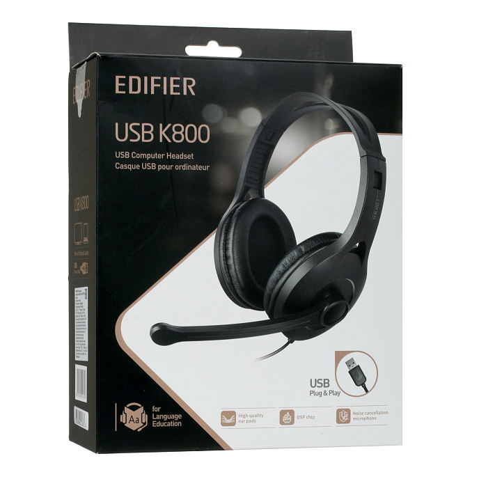 Игровая гарнитура Edifier USB K800 Black - рис.5