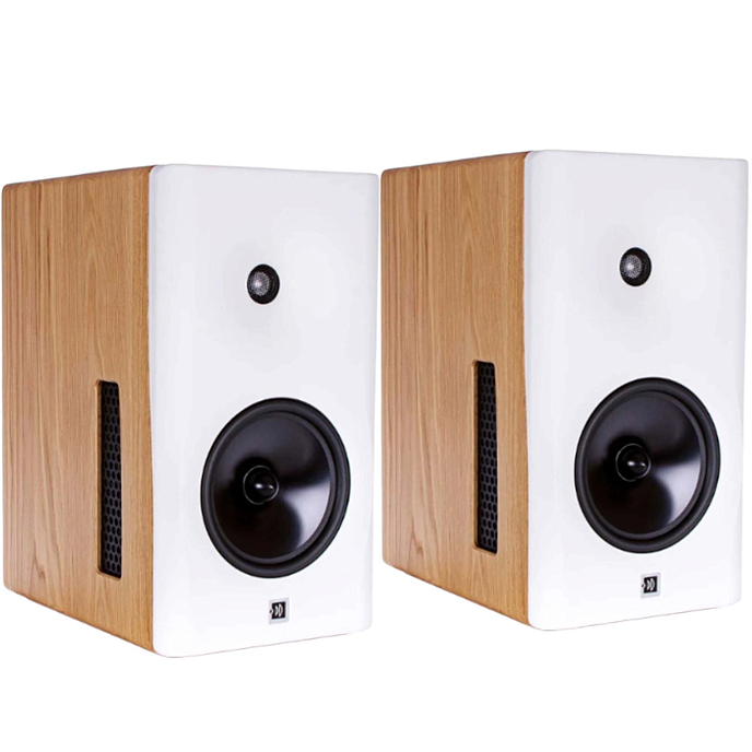 Полочная акустика Dutch & Dutch 8c Speaker White & Natural (pair) - рис.0