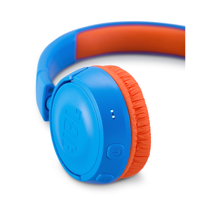Беспроводные наушники JBL JR300BT Blue Orange - рис.2