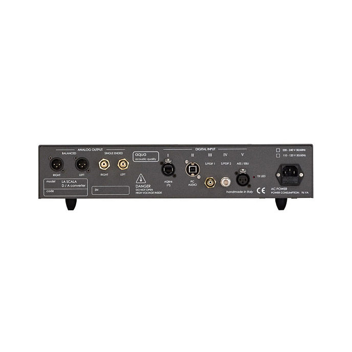 ЦАП Aqua Acoustic La Scala MKII Black - рис.5