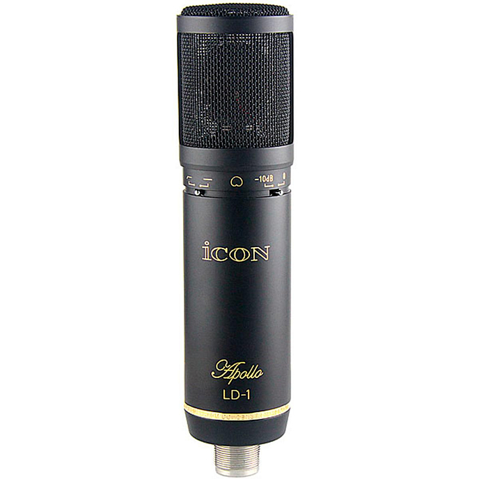 Микрофон студийный iCON Apollo LD-1 Black - рис.1