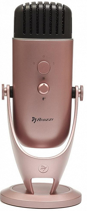 Микрофон для стриминга и игр Arozzi Colonna Rose Gold - рис.3