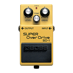 Процессор эффектов Boss SD-1 Super OverDrive Yellow