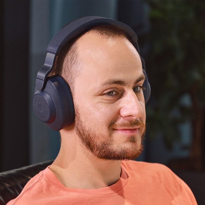 Беспроводные наушники Jabra Elite 85h Navy - рис.1