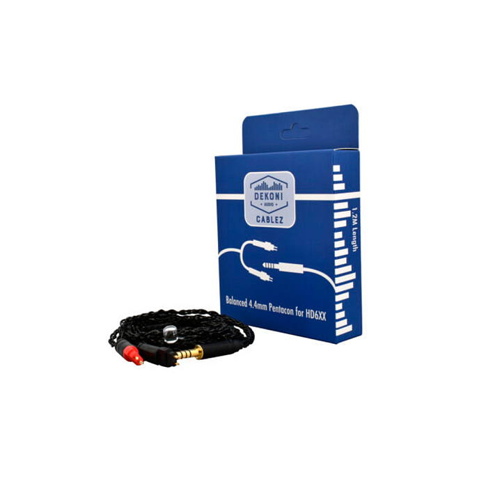 Кабель Dekoni Audio for Sennheiser HD600 Series 4.4mm 1.2m - рис.0