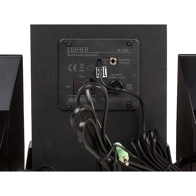 Компьютерные колонки Edifier M1360 black компьютерная акустика 2.1_OpenBox - рис.2