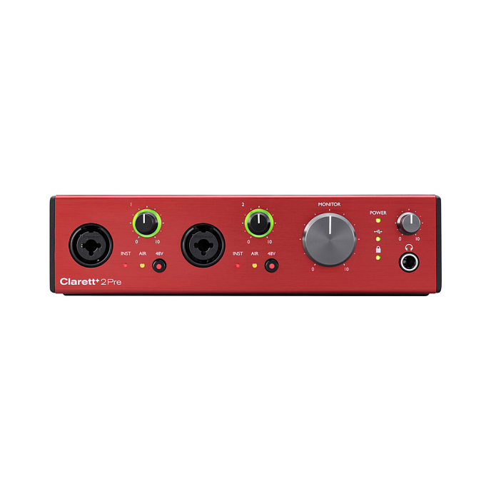 Аудиоинтерфейс Focusrite Clarett Plus 2Pre - рис.0