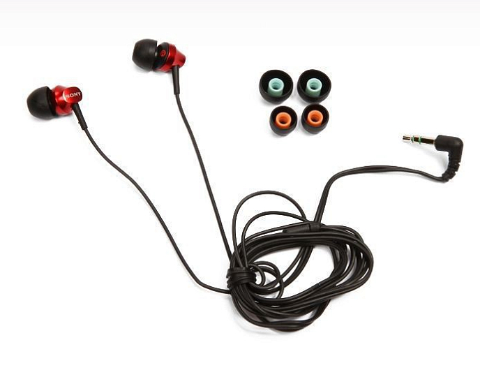 Наушники SONY MDR-EX50LP Red - рис.3