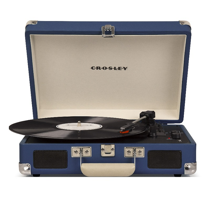 Проигрыватель винила Crosley Cruiser Deluxe Blue - рис.0