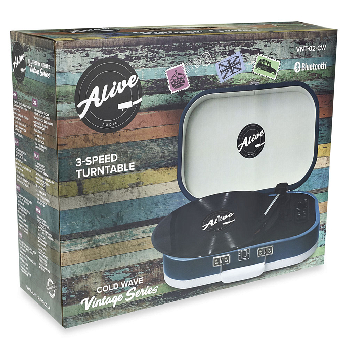 Проигрыватель винила Alive Audio Vintage Cold Wave - рис.5
