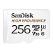 - рис.0 Карта памяти SanDisk High Endurance microSDXC 256GB - рис.0