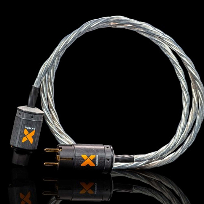 Кабель Axxess Power Cable Silver 1m - рис.1