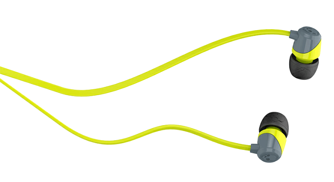 Наушники внутриканальные Skullcandy Jib Grey/Lime - рис.1