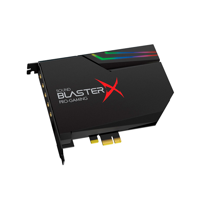 Внутренняя звуковая карта Creative Sound BlasterX AE-5 Plus Black - рис.0