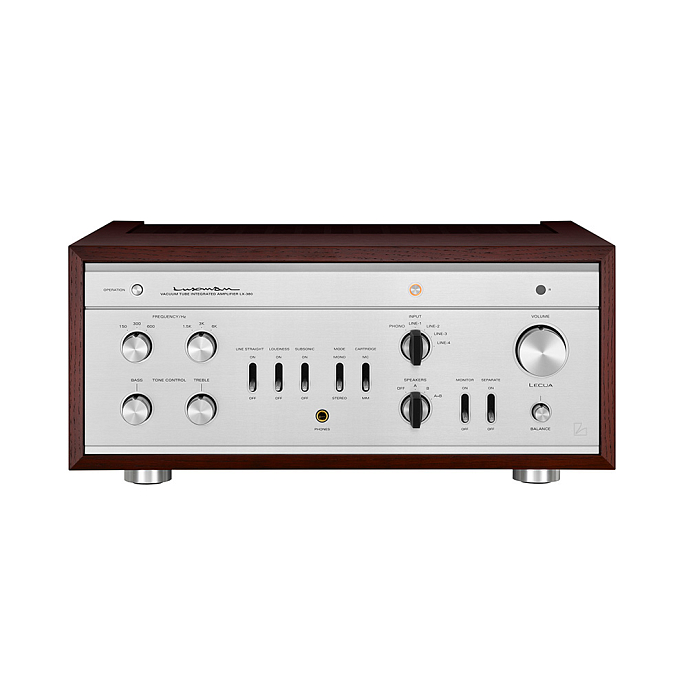 Интегральный усилитель Luxman LX-380 Silver - рис.0
