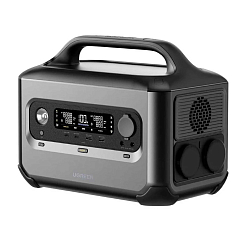 Портативный аккумулятор Ugreen GS600 PowerRoam Portable Power Station 680Wh/600W EU Dark Grey