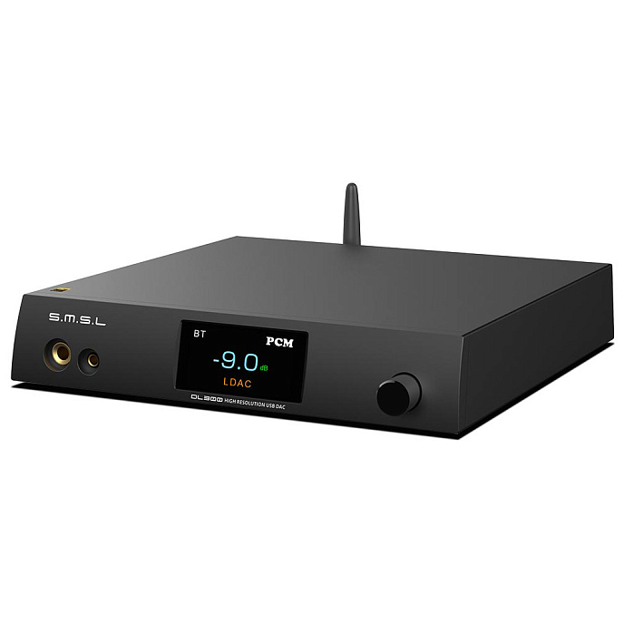 Усилитель для наушников с ЦАП SMSL DL300 Black - рис.1