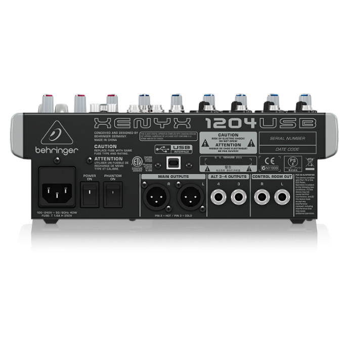 Микшерный пульт BEHRINGER 1204USB - рис.3