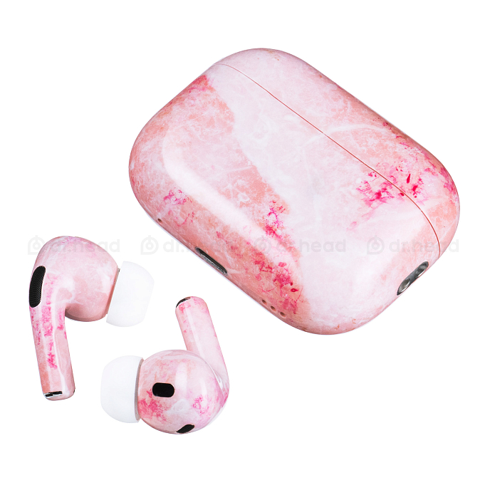 Беспроводные наушники Apple AirPods Pro 2 USB-C Pink Marble Gloss - рис.9