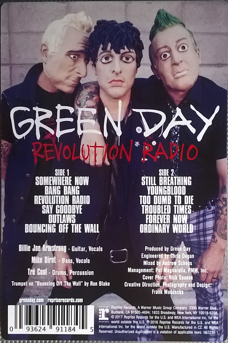 Виниловая пластинка Green Day - Revolution Radio - рис.2