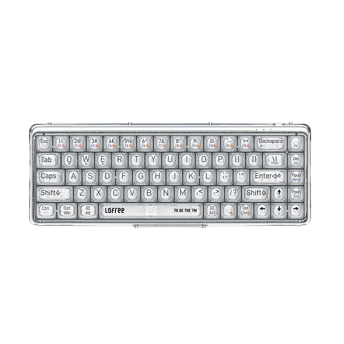 Клавиатура LOFREE 1% Transparent OE907 RU - рис.0