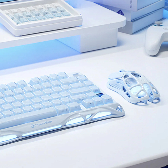 Мышь Gravastar Mercury M1 Pro Ice Blue - рис.5