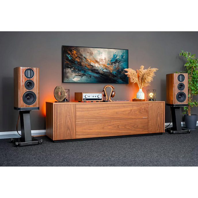 Полочная акустика Wharfedale AURA 2 Hi-Gloss Walnut коричневый - рис.8