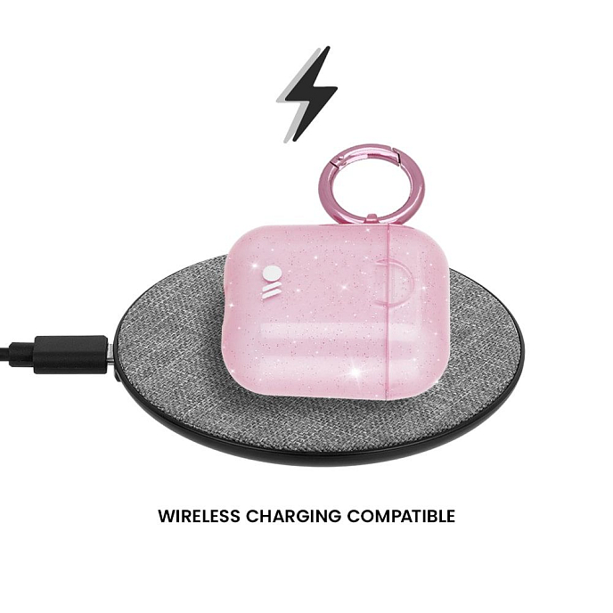Чехол для Airpods Airpods Hook Ups Case Crystal Pink - рис.3