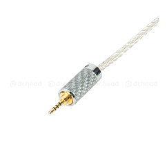 Кабель HeadMade IEM 2-pin - 2.5mm Silver 1.2m