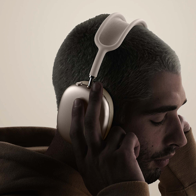 Беспроводные наушники Apple AirPods Max USB-C Starlight - рис.6