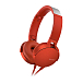 Наушники Sony MDR-XB550AP Red - рис.0