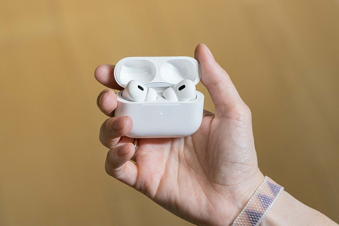 Беспроводные наушники Apple AirPods Pro 2nd gen with MagSafe USB-C (2023) Matte White - рис.10