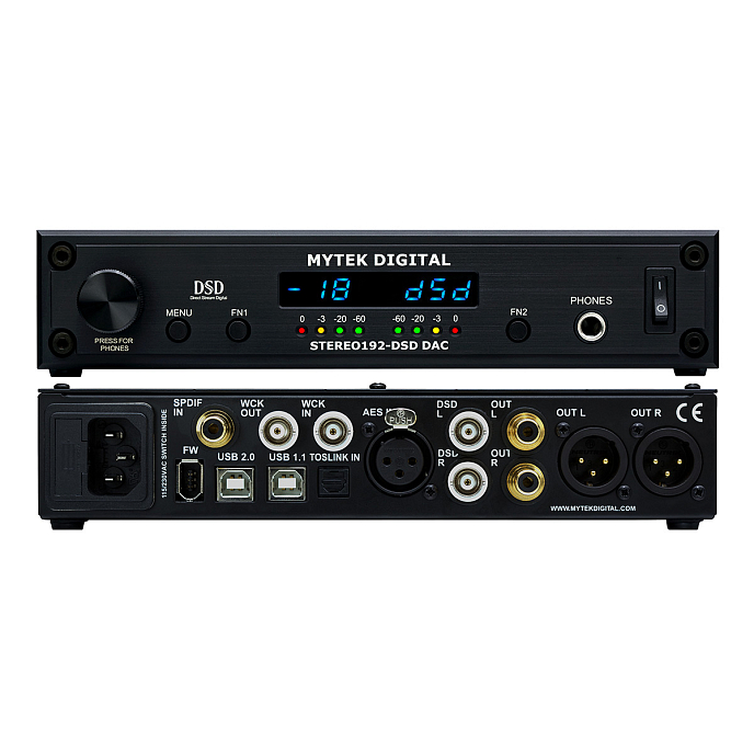 ЦАП Mytek Digital Stereo 192-DSD DAC Black Mastering Version - рис.3